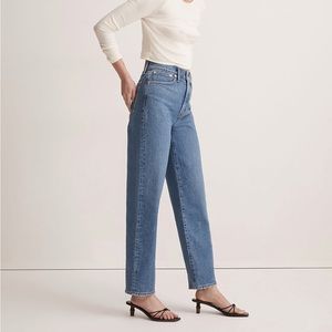 Madewell The Perfect Vintage Straight Jean in Earlwood Wash